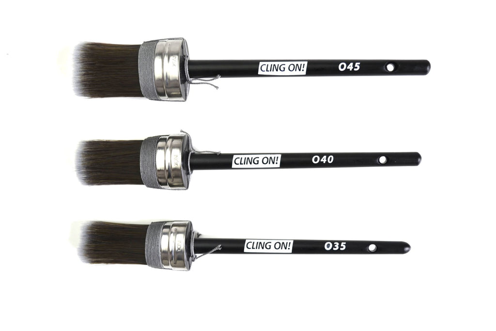 Oval Brush - O Series - Cling On!