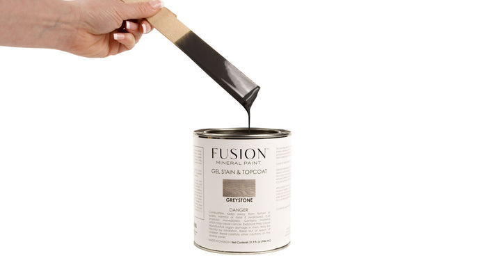 Gel Stain & Topcoat - Greystone - Fusion Mineral Paint