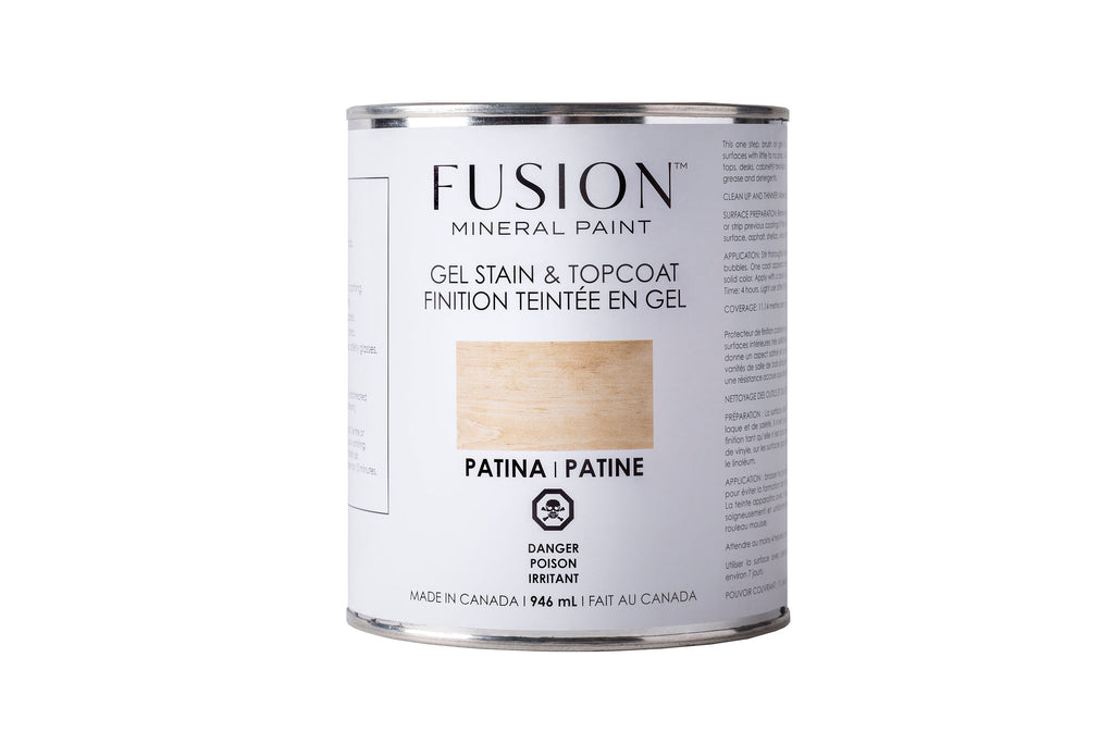 Gel Stain & Topcoat - Patina - Fusion Mineral Paint