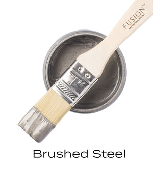 Metallic Brushed Steel - Fusion Mineral Paint