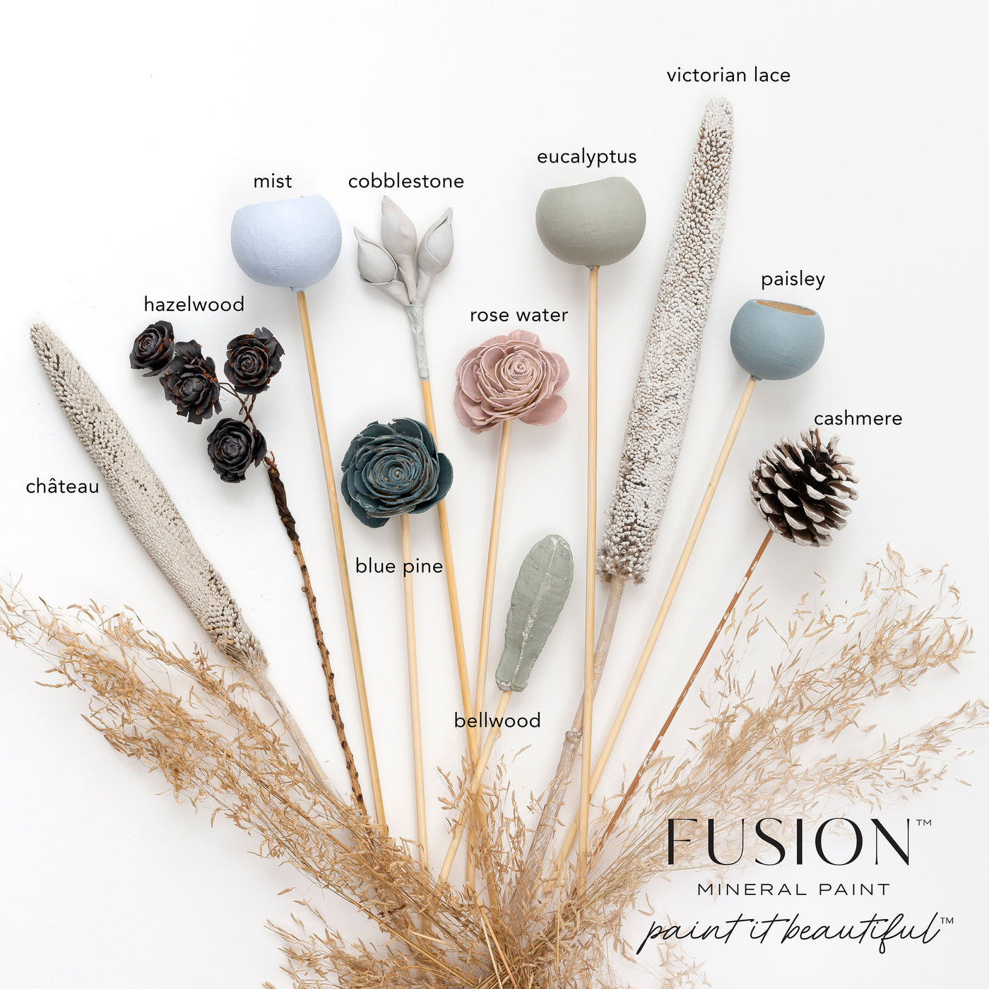 Fusion Mineral Paint - Victorian Lace from the new colour